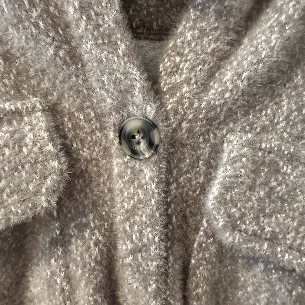 Z Supply Gray Textured Cardigan